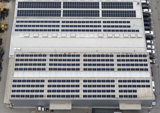 Konec septembra uspešno zaključen projekt postavitve sončne elektrarne