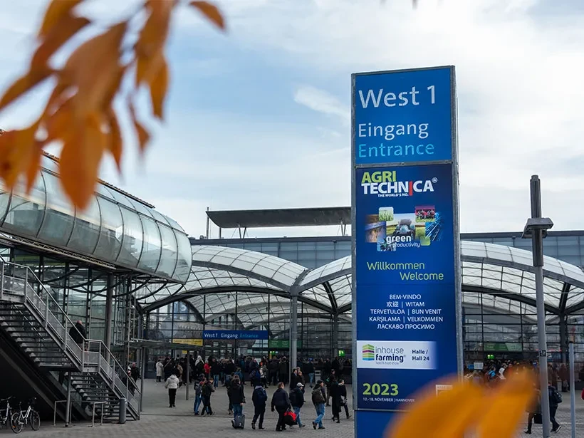 Foto in video utrinki s sejma Agritechnica 2023  