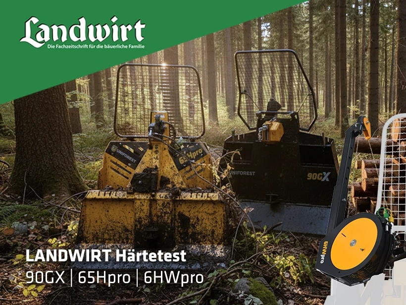 Vitli Uniforest so dosegli vrhunske uvrstitve na testu LANDWIRT Härtetest 2025/26